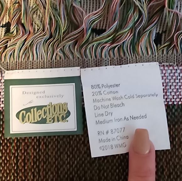 Collections Etc! Granddaughter throw blanket 48 x 60 - Picture 6 of 6